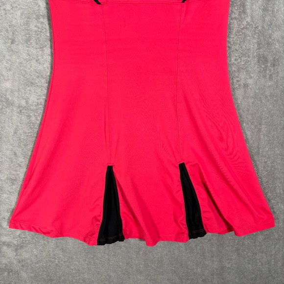 Nike Dri-FIT Tennis Dress Med Pink Black Sleeveless Athletic ASO Serena Williams - Picture 9 of 16